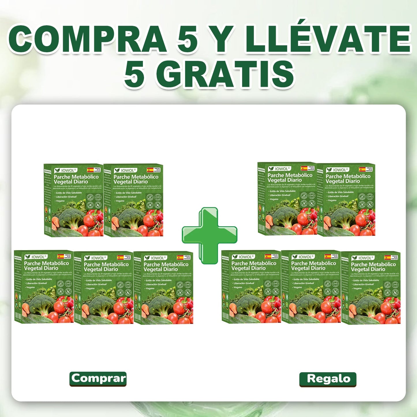 🥦𝐓𝐢𝐞𝐧𝐝𝐚 𝐎𝐟𝐢𝐜𝐢𝐚𝐥 | 𝐄𝐥 𝐏𝐚𝐫𝐜𝐡𝐞 𝐌𝐞𝐭𝐚𝐛ó𝐥𝐢𝐜𝐨 𝐃𝐢𝐚𝐫𝐢𝐨 𝐝𝐞 𝐕𝐞𝐠𝐞𝐭𝐚𝐥𝐞𝐬 𝐈𝐎𝐖𝐎𝐋® 𝐮𝐬𝐚 𝐞𝐱𝐭𝐫𝐚𝐜𝐭𝐨𝐬 𝐨𝐫𝐠á𝐧𝐢𝐜𝐨𝐬 𝐲 𝐟𝐢𝐭𝐨𝐧𝐮𝐭𝐫𝐢𝐞𝐧𝐭𝐞𝐬 𝐝𝐞 𝟑𝟗 𝐯𝐞𝐫𝐝𝐮𝐫𝐚𝐬 + 𝐡𝐨𝐣𝐚𝐬 𝐯𝐞𝐫𝐝𝐞𝐬 𝐩𝐚𝐫𝐚 𝐚𝐩𝐨𝐲𝐚𝐫 𝐝𝐞𝐬𝐢𝐧𝐭𝐨𝐱𝐢𝐜𝐚𝐜𝐢ó𝐧, 𝐝𝐢𝐠𝐞𝐬𝐭𝐢ó𝐧, 𝐦𝐞𝐭𝐚𝐛𝐨𝐥𝐢𝐬𝐦𝐨 𝐲 𝐞𝐧𝐞𝐫𝐠í𝐚 𝐝𝐢𝐚𝐫𝐢𝐚.