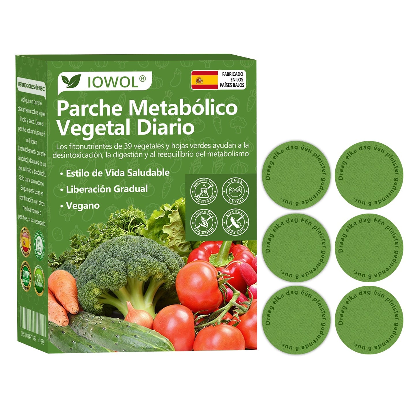 🥦𝐓𝐢𝐞𝐧𝐝𝐚 𝐎𝐟𝐢𝐜𝐢𝐚𝐥 | 𝐄𝐥 𝐏𝐚𝐫𝐜𝐡𝐞 𝐌𝐞𝐭𝐚𝐛ó𝐥𝐢𝐜𝐨 𝐃𝐢𝐚𝐫𝐢𝐨 𝐝𝐞 𝐕𝐞𝐠𝐞𝐭𝐚𝐥𝐞𝐬 𝐈𝐎𝐖𝐎𝐋® 𝐮𝐬𝐚 𝐞𝐱𝐭𝐫𝐚𝐜𝐭𝐨𝐬 𝐨𝐫𝐠á𝐧𝐢𝐜𝐨𝐬 𝐲 𝐟𝐢𝐭𝐨𝐧𝐮𝐭𝐫𝐢𝐞𝐧𝐭𝐞𝐬 𝐝𝐞 𝟑𝟗 𝐯𝐞𝐫𝐝𝐮𝐫𝐚𝐬 + 𝐡𝐨𝐣𝐚𝐬 𝐯𝐞𝐫𝐝𝐞𝐬 𝐩𝐚𝐫𝐚 𝐚𝐩𝐨𝐲𝐚𝐫 𝐝𝐞𝐬𝐢𝐧𝐭𝐨𝐱𝐢𝐜𝐚𝐜𝐢ó𝐧, 𝐝𝐢𝐠𝐞𝐬𝐭𝐢ó𝐧, 𝐦𝐞𝐭𝐚𝐛𝐨𝐥𝐢𝐬𝐦𝐨 𝐲 𝐞𝐧𝐞𝐫𝐠í𝐚 𝐝𝐢𝐚𝐫𝐢𝐚.