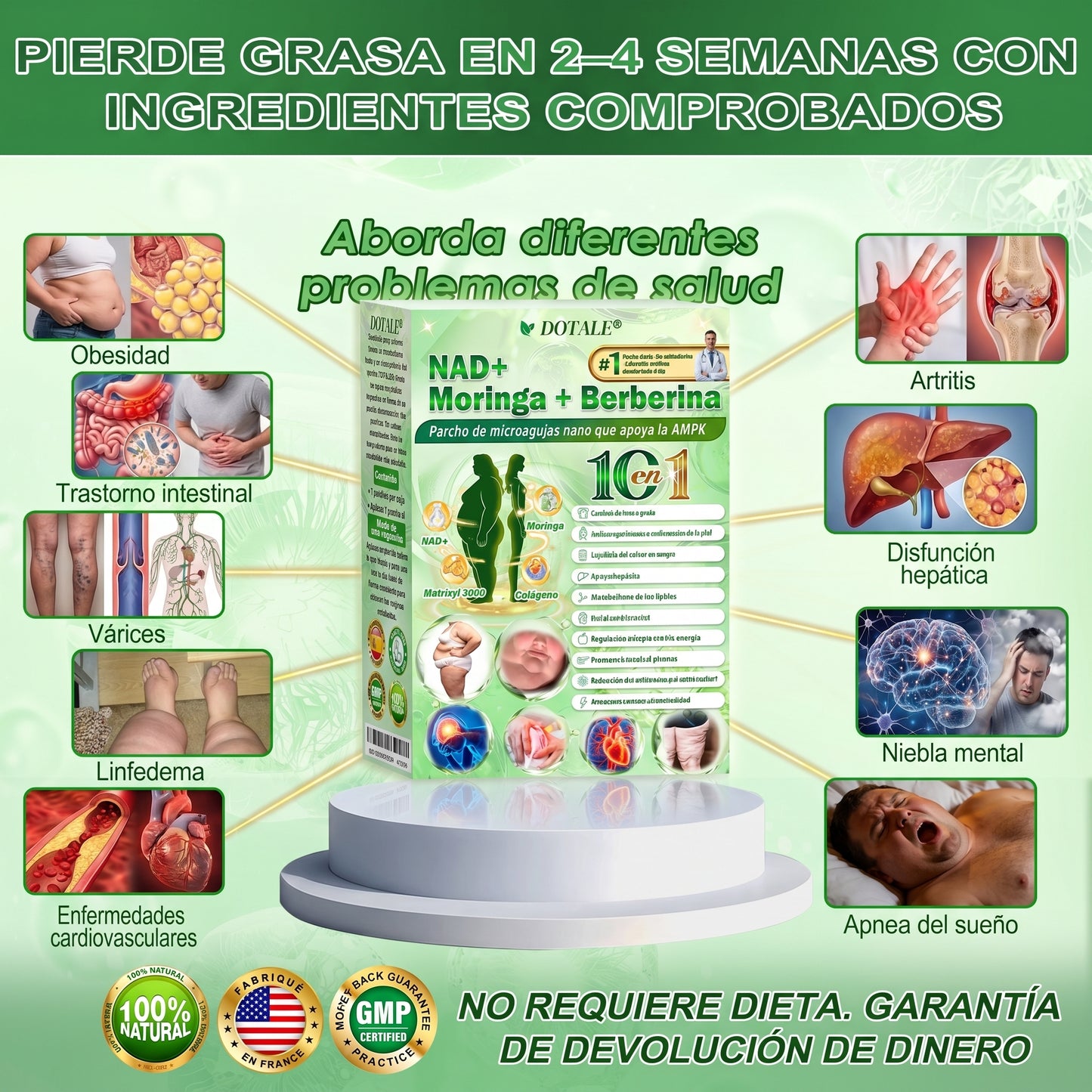 ES.𝑷𝒂𝒓𝒄𝒉𝒆 𝑵𝒂𝒏𝒐 𝒅𝒆 𝑴𝒊𝒄𝒓𝒐𝒂𝒈𝒖𝒋𝒂𝒔 𝑫𝑶𝑻𝑨𝑳𝑬® 𝑵𝑨𝑫+ 𝑴𝒐𝒓𝒊𝒏𝒈𝒂 𝑩𝒆𝒓𝒃𝒆𝒓𝒊𝒏𝒆 𝑨𝑴𝑷𝑲 𝑺𝒖𝒑𝒑𝒐𝒓𝒕 (𝑺𝒐𝒍𝒐 𝑼𝒏𝒂 𝑽𝒆𝒛 𝒂𝒍 𝑫í𝒂, 𝑪𝒂𝒎𝒃𝒊𝒐𝒔 𝑽𝒊𝒔𝒊𝒃𝒍𝒆𝒔 𝒆𝒏 7 𝑫í𝒂𝒔) 𝑭ó𝒓𝒎𝒖𝒍𝒂 ✅ 𝑷𝒂𝒓𝒂 𝑨𝒑𝒐𝒚𝒂𝒓 𝑴𝒆𝒕𝒂𝒃𝒐𝒍𝒊𝒔𝒎𝒐, 𝑷𝒆𝒔𝒐, 𝑪𝒐𝒓𝒂𝒛ó𝒏, 𝑶𝒃𝒆𝒔𝒊𝒅𝒂𝒅, 𝑭𝒍𝒂𝒄𝒊𝒅𝒆𝒛, 𝑫𝒊𝒂𝒃𝒆𝒕𝒆𝒔, 𝑨𝒑𝒏𝒆𝒂 𝒅𝒆𝒍 𝑺𝒖𝒆ñ𝒐, 𝑨𝒓𝒕𝒊𝒄𝒖𝒍𝒂𝒄𝒊𝒐𝒏𝒆𝒔 𝒚 𝑴á𝒔