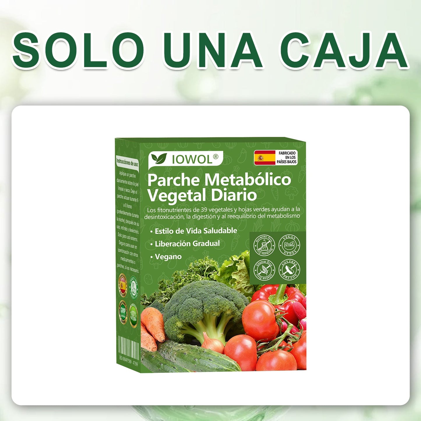 🥦𝐓𝐢𝐞𝐧𝐝𝐚 𝐎𝐟𝐢𝐜𝐢𝐚𝐥 | 𝐄𝐥 𝐏𝐚𝐫𝐜𝐡𝐞 𝐌𝐞𝐭𝐚𝐛ó𝐥𝐢𝐜𝐨 𝐃𝐢𝐚𝐫𝐢𝐨 𝐝𝐞 𝐕𝐞𝐠𝐞𝐭𝐚𝐥𝐞𝐬 𝐈𝐎𝐖𝐎𝐋® 𝐮𝐬𝐚 𝐞𝐱𝐭𝐫𝐚𝐜𝐭𝐨𝐬 𝐨𝐫𝐠á𝐧𝐢𝐜𝐨𝐬 𝐲 𝐟𝐢𝐭𝐨𝐧𝐮𝐭𝐫𝐢𝐞𝐧𝐭𝐞𝐬 𝐝𝐞 𝟑𝟗 𝐯𝐞𝐫𝐝𝐮𝐫𝐚𝐬 + 𝐡𝐨𝐣𝐚𝐬 𝐯𝐞𝐫𝐝𝐞𝐬 𝐩𝐚𝐫𝐚 𝐚𝐩𝐨𝐲𝐚𝐫 𝐝𝐞𝐬𝐢𝐧𝐭𝐨𝐱𝐢𝐜𝐚𝐜𝐢ó𝐧, 𝐝𝐢𝐠𝐞𝐬𝐭𝐢ó𝐧, 𝐦𝐞𝐭𝐚𝐛𝐨𝐥𝐢𝐬𝐦𝐨 𝐲 𝐞𝐧𝐞𝐫𝐠í𝐚 𝐝𝐢𝐚𝐫𝐢𝐚.